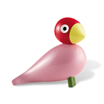 Kay Bojesen - Song Bird Ruth - Rød/Pink